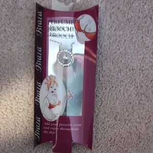 Braza Silver Perfume Brooch